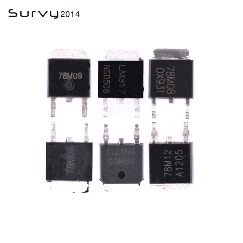 10 шт./лот 7805 78M05 L78M05CDT-TR TO-252 В наличии diy electronics | Электронные компоненты и