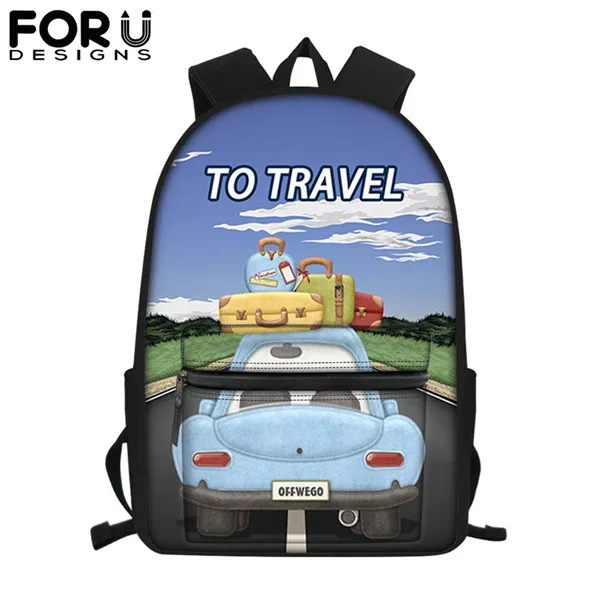 CC5432Z58 FORUDESIGNS/детские школьные сумки для школьников, Карта мира, детский рюкзак для книг, брендовый рюкзак для путешествий, школьный рюкзак для мальчиков-подростков - Цвет: CC5432Z58