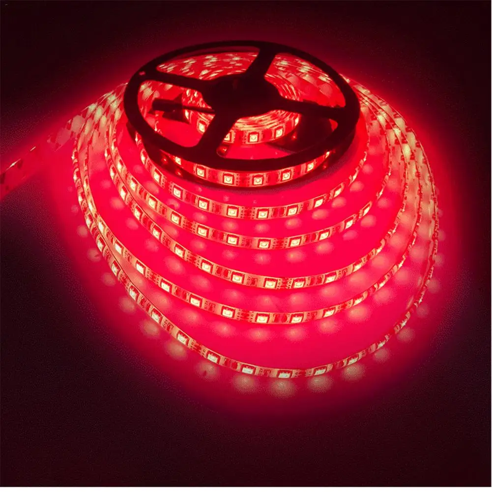 Рождественский светодиодный светильник s 5050RGB Красочный светильник s гибкий водонепроницаемый ленточный светильник с 44 кнопками пульт дистанционного управления для ПИС