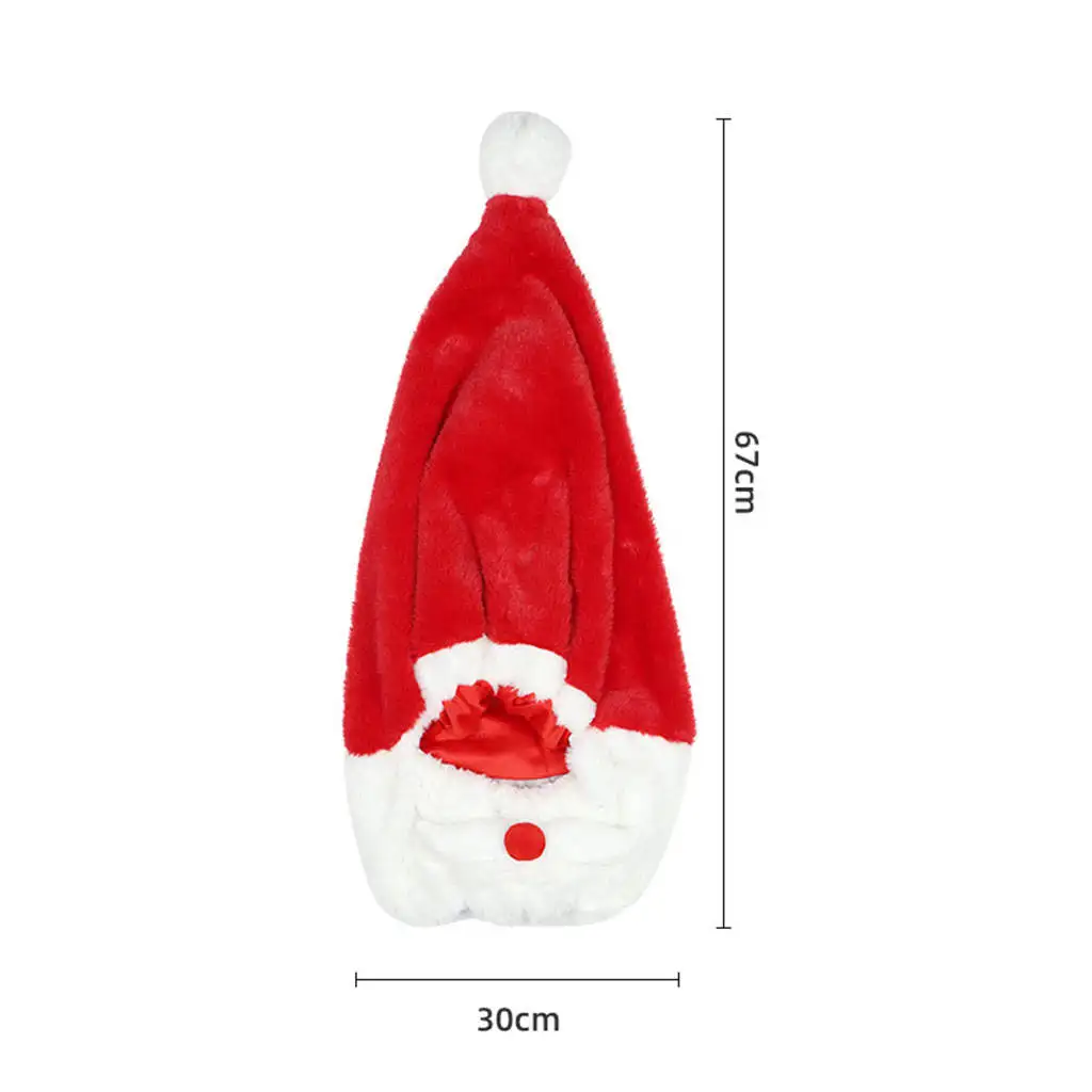 Christmas Full Cover Motorcycle Christmas Santa Claus Plush