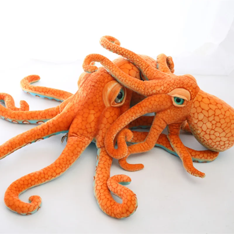 Имитация кукла Осьминог плюшевая игрушка Подводное море животное большой