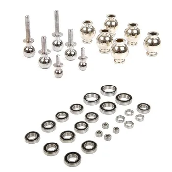 

Whole Vehicle Ball Head Shock Absorber Damper Ball Set Model Bearing Set for 1/5 HPI Rovan Baja 5B 5T
