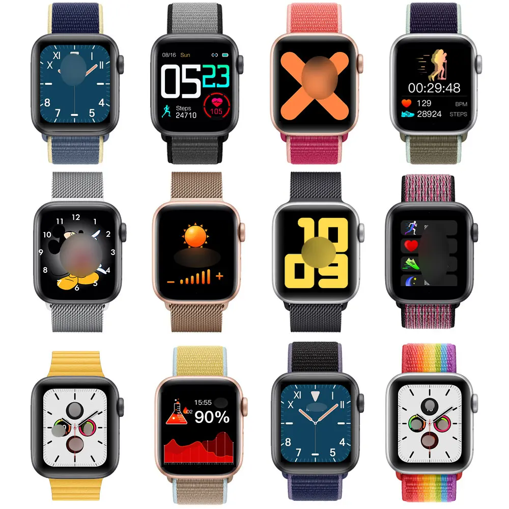 T200 часы 5 IWO12 Bluetooth Смарт часы 1,4 '320*320 разрешение PPG Smartwatch для Apple IOS Android телефон частота сердечных сокращений PK IWO 11