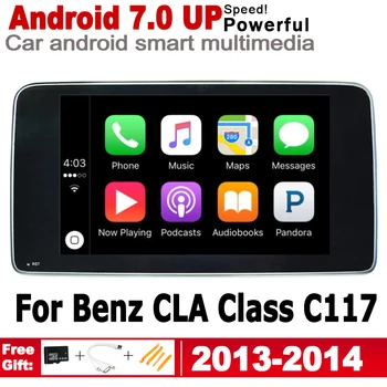 

For Mercedes Benz CLA Class C117 2013 2014 NTG HD Screen Android 7.0 up Car GPS Navi Map Original Style Multimedia Player Radio