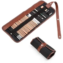 Mylifeunium Профессиональный эскиз набор для рисования 18 штук Художественный набор угольных карандашей для рисования ластики карандаш расширитель