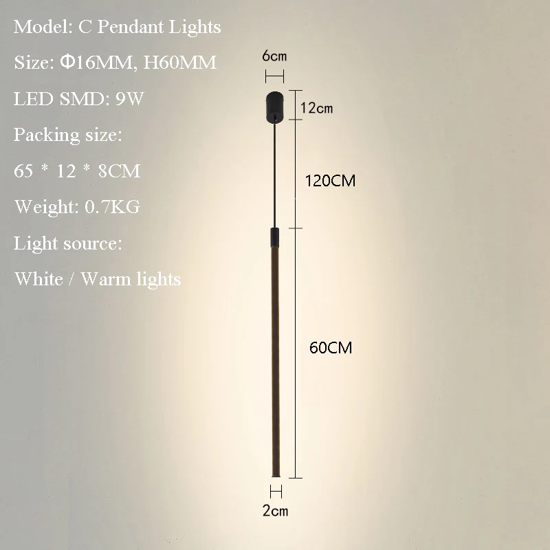 Mondern светодиодный напольный светильник с вертикальной полоской и круглой палкой, напольный светильник для спальни, художественный Декор для гостиной, атмосферный напольный светильник, светильник - Цвет абажура: E