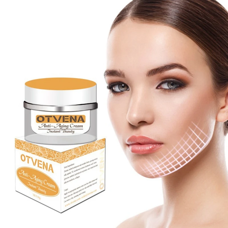 

White Rice Whitening Serum Face Moisturizing Cream Anti Wrinkle Anti Aging Face Fine Lines Acne Treatment Skin Care 50g