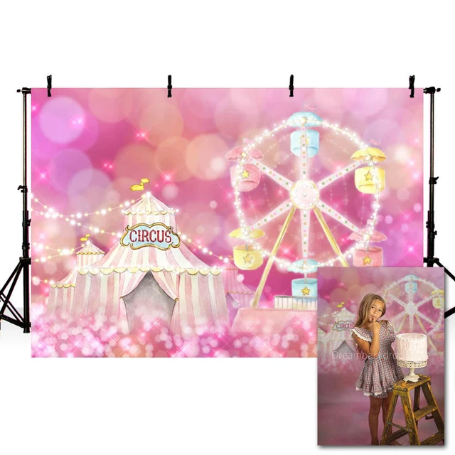 Mehofond Photography Background Circus Carnival Theme Animal Balloons Child Birthday  Party Portrait Decor Photo Backdrop Studio - AliExpress