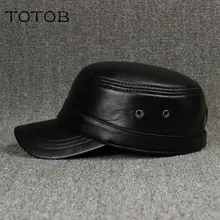 Модная овечья кожа плоская кепка мужская и женская шапка модный тренд Регулируемая шапка осень и зима уличная плюс бархатная шапка