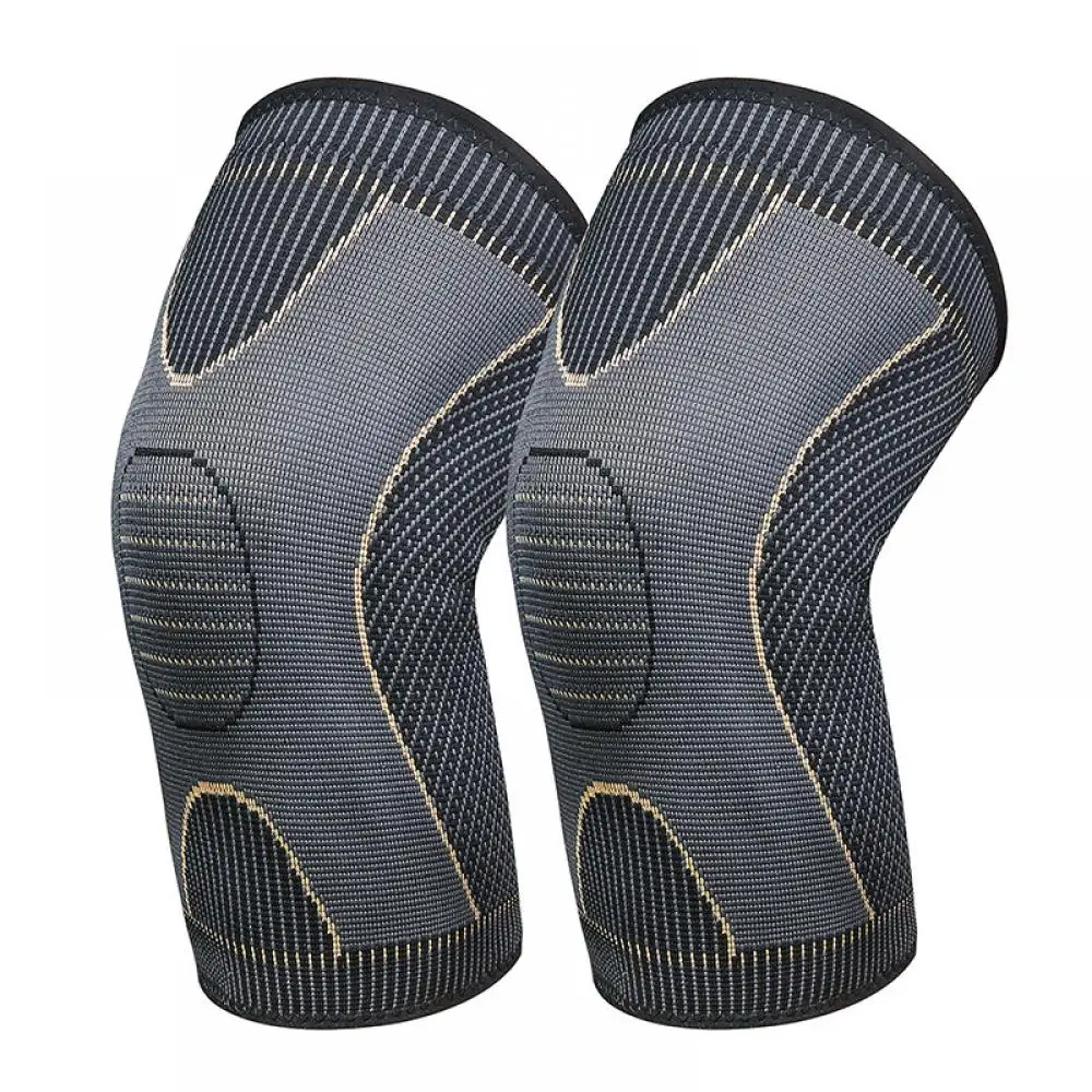 Knee Support Pads Sports Fitness Knee Braces For Arthritis Work Orthopedic Elastic Running Football Sport Kneepad Gym Protector