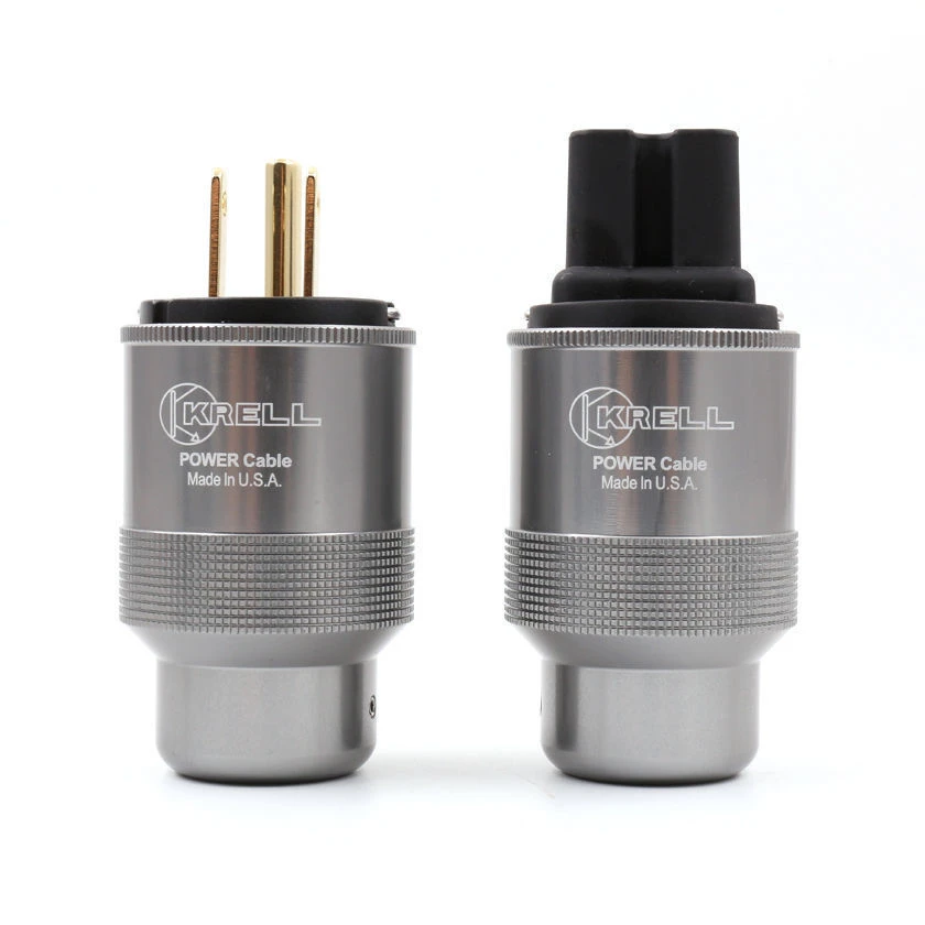 Hi-end Matihur silver RCA plug lock Soldering Audio/Video plugs connectors 4pc