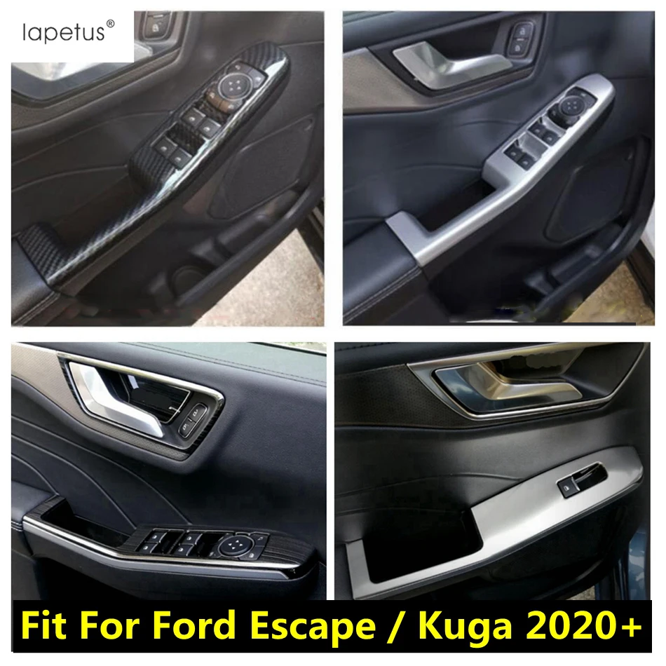 4 Colors Interior Kit For Ford Escape / Kuga 2020 2021 2022 Inner Door