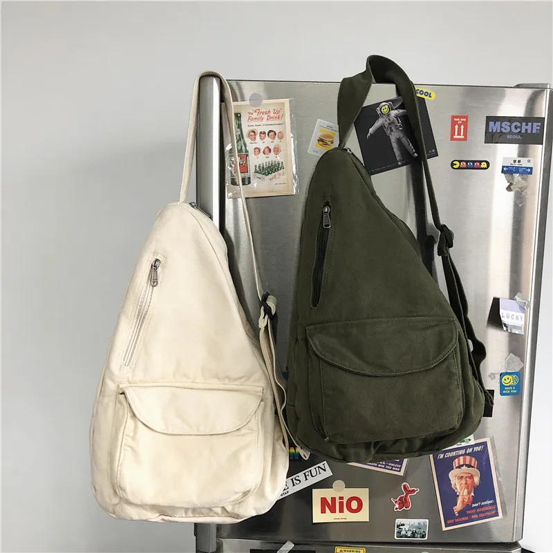 Kawaii Korea Style Canvas Haversack Backpack