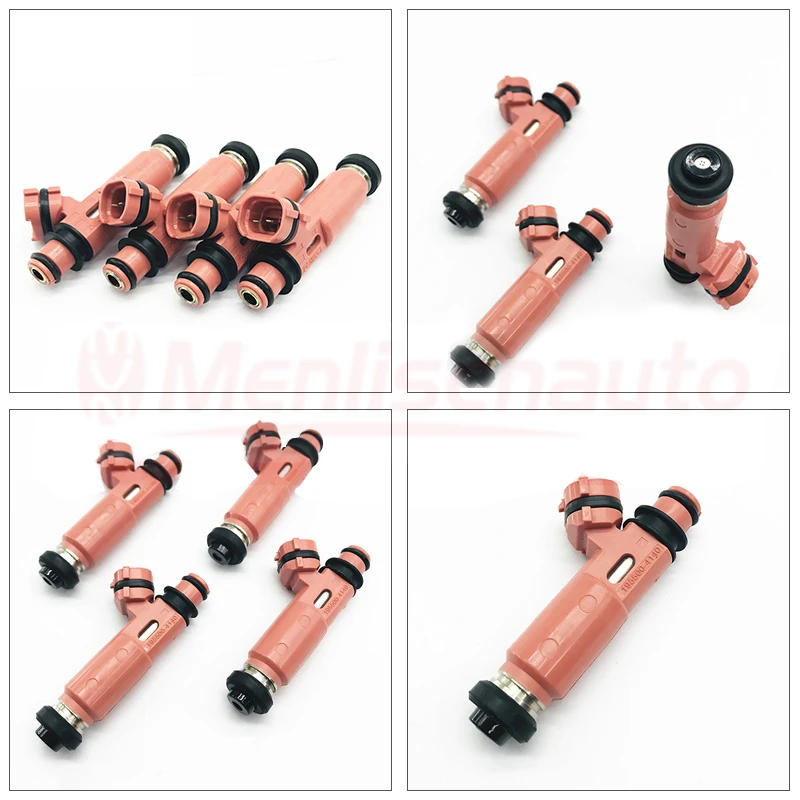 6 шт 195500-4140 MR507376 1955004140 MR507376 Топливные форсунки насадка для Pajero Montero Sport 6G72 3,0 V6