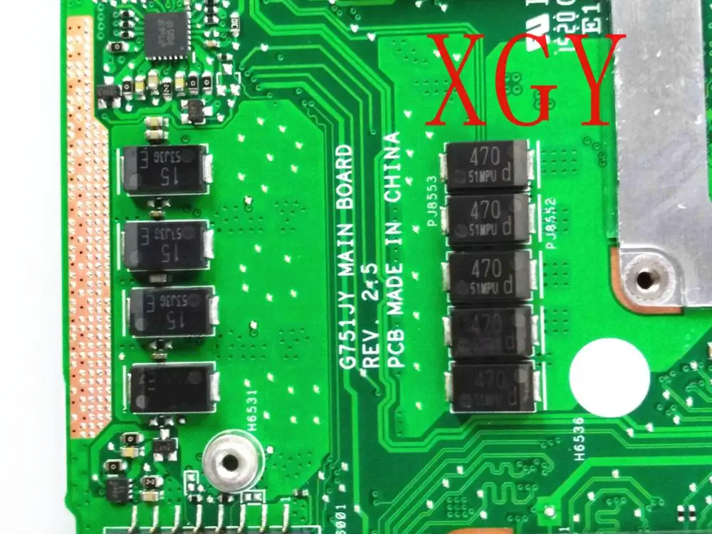  Motherboard For ASUS ROG G751JT G751JY i7-4720HQ Mainboard 100% test ok