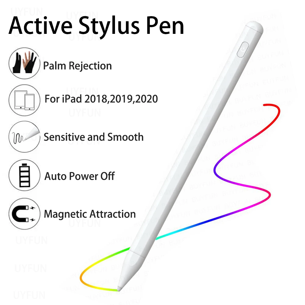 Активный стилус для ipad A2069 сенсорный карандаш Apple iPad 9 7 (2018) не Pencil 1 2 canetas |