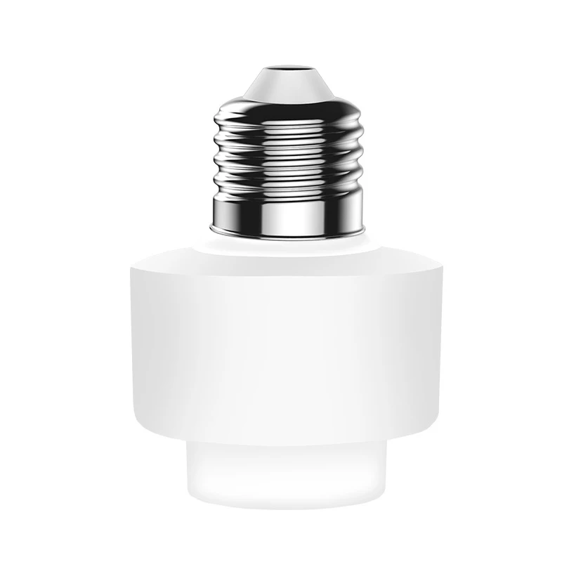 HHO-Wifi Wireless Smart Light Bulb Socket Screw Light Lamp Bulb Holder Cap Socket Support E27 E26 Home Use