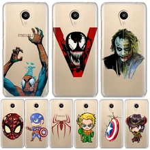 마스크 영웅 dc meizu m6 참고 m5s 5c m3s 3 m5 참고 pro6 u10 u20 소프트 실리콘 tpu 커버 케이스 coque etui funda 전화 쉘(China)