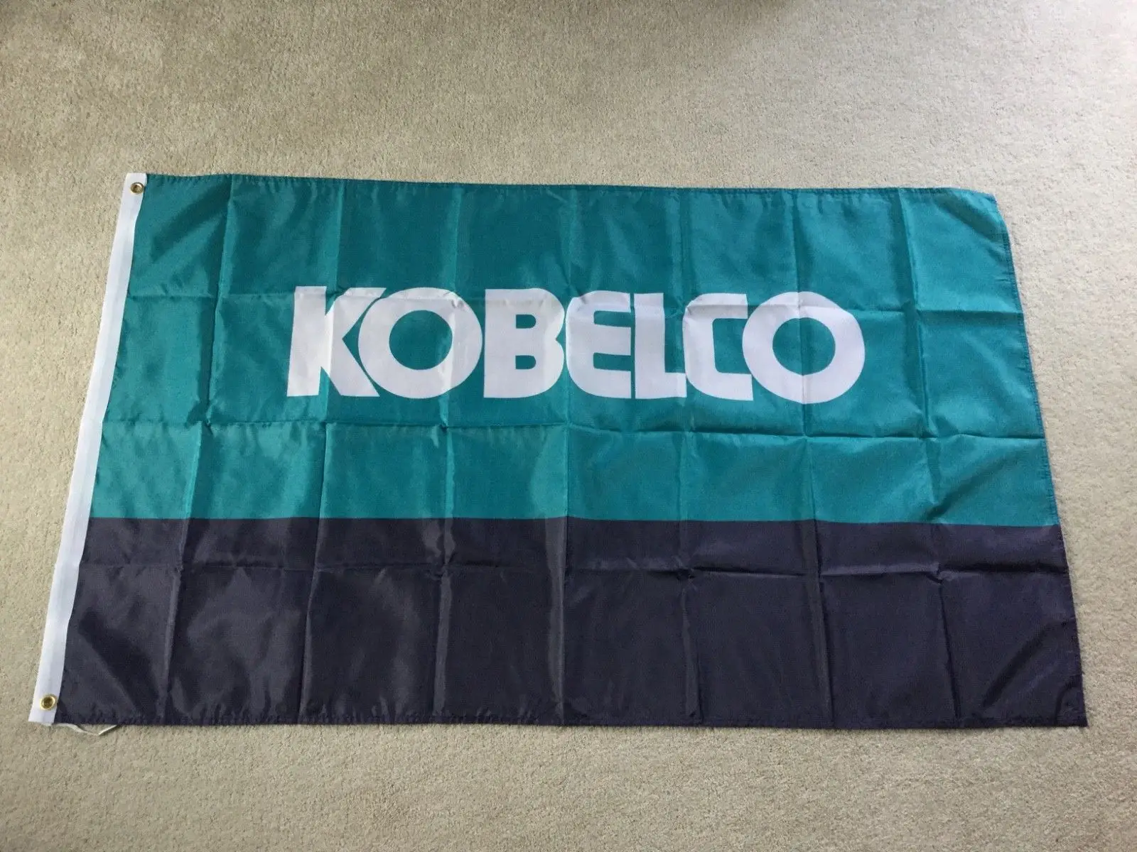 3ft x 5ft 3 x5ft Kobelco строительные экскаваторы баннер, флаг печати баннер, флаг из полиэстера Размеры 150x90 см