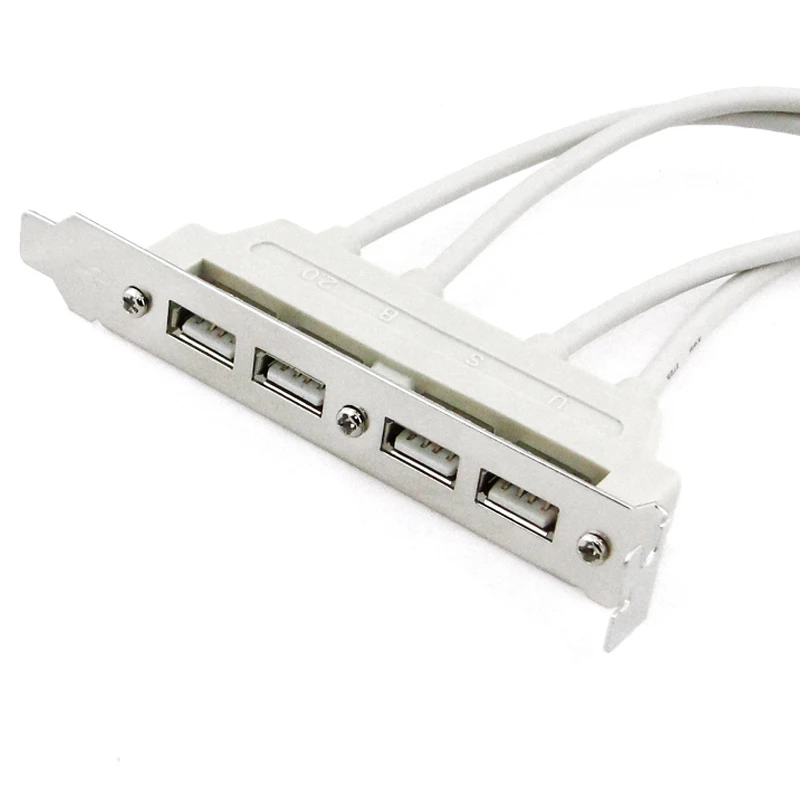 30 см компьютерная материнская плата 9Pin разъем для USB2.0 2 порта 2USB 4 порта 4USB Удлинитель силовой кабель Baffle линия передачи данных с винтом