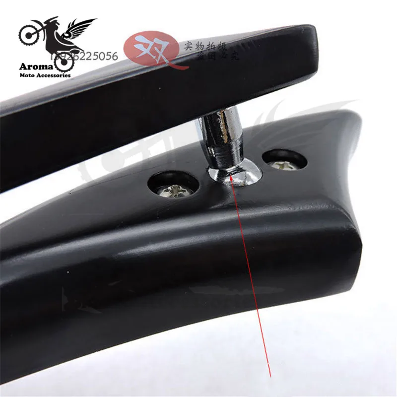 Хромированные мото зеркала заднего вида для kawasaki honda suzuki yamaha harley vespa piaggio gts 300 px зеркало moto rcycle зеркало заднего вида