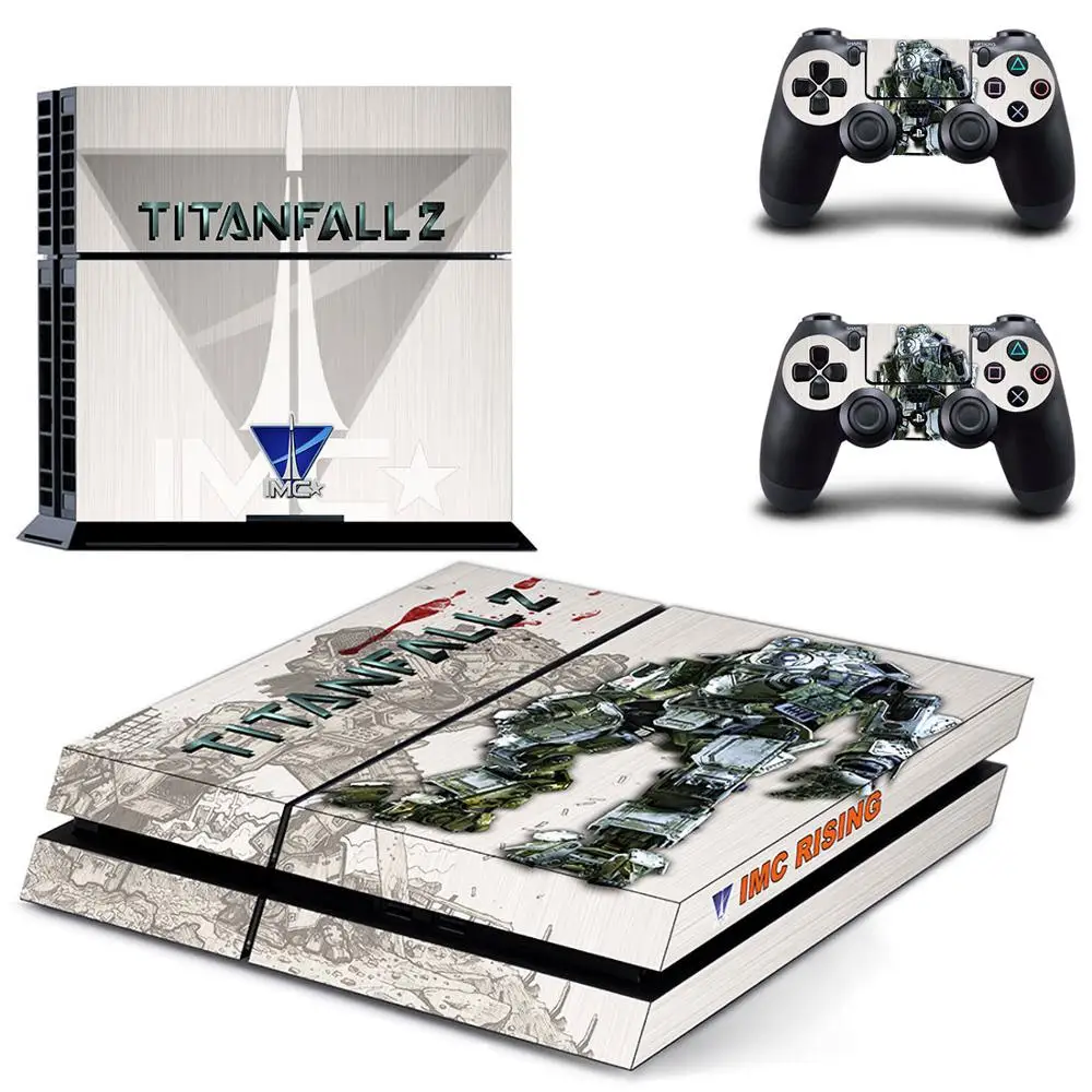 Игра Titanfall 2 PS4 наклейка s Play station 4 кожа наклейки игры наклейки для playstation 4 PS4 консоль и контроллер Скины Виниловые - Цвет: GYTM0465