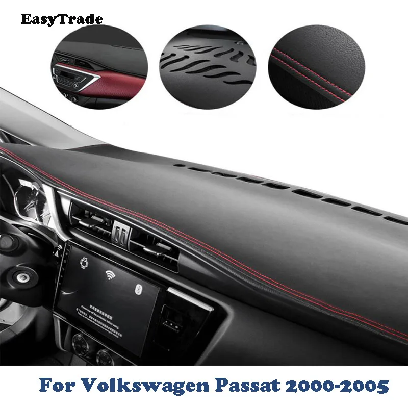 Крышка приборной панели автомобиля для Volkswagen VW Passat 2000-2005 Dash коврик аксессуары Нескользящая Солнцезащитная накладка ковер автомобильные аксессуары
