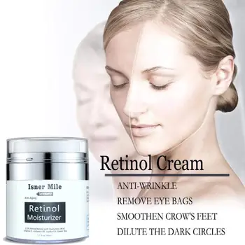 

Women Vitamin A&E Anti Aging Wrinkle Acne Facial Cream Firming Nourishing Moisturizing Face Serum Skin Care Cream TSLM1