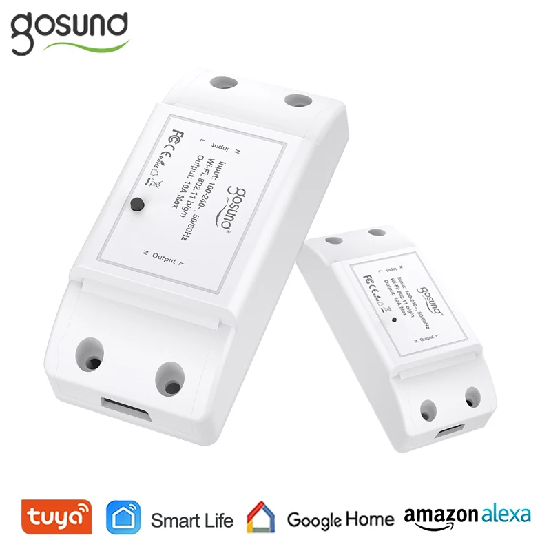 Smart Home WiFi DIY Smart Switch Voice Timer Schedule Power Switches