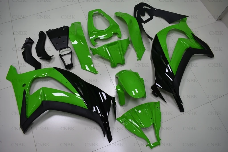 Обтекатели для ZX10r 2014 наборы тела 2013 Kawasaki обтекатель мотоцикла 2011 - 2015 зеленый