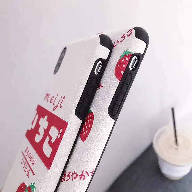 LANCHE для Xiaomi Redmi Note 8 Pro Чехол для Xiaomi mi A3 Lite mi 8 9 se 6 6X Play рельефный клубничный Мягкий силиконовый чехол для телефона
