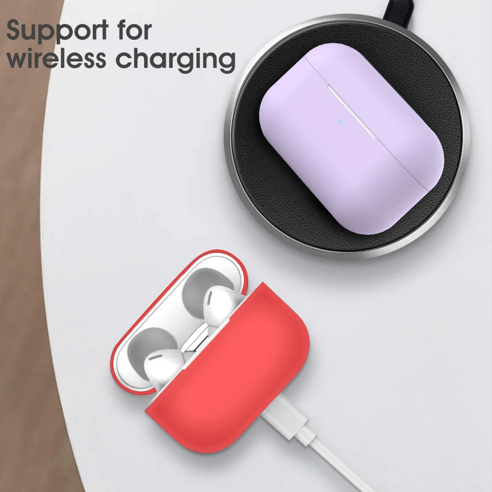 Bluetooth беспроводной Чехол для наушников для Apple AirPods Pro силиконовый чехол для наушников Защитный чехол для Airpods Pro