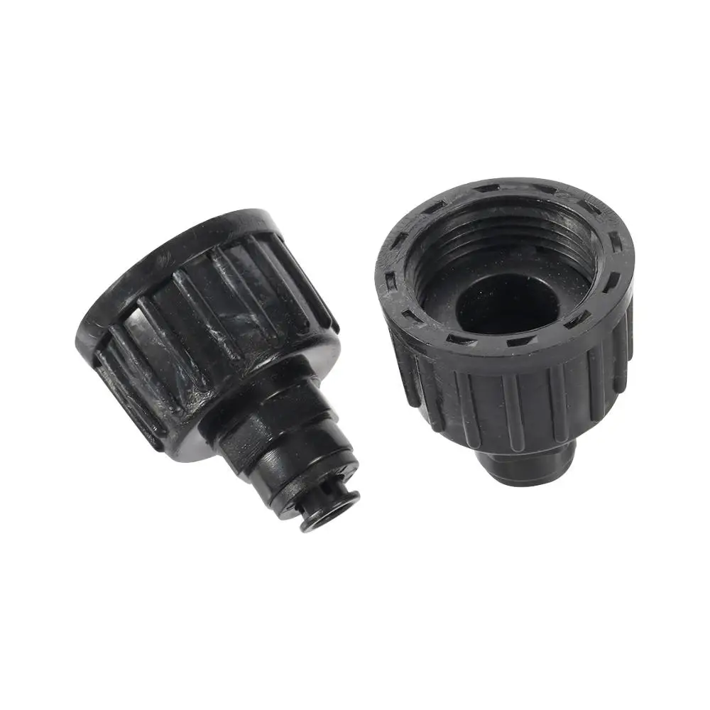 

2 шт., быстроразъемный соединитель для садовой системы капельного орошения, с внутренней резьбой 3/4 дюйма на 1/4 дюйма