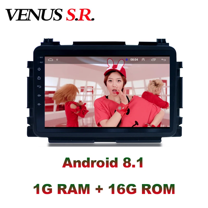 VenusSR Android 8,1 2.5D автомобильный dvd для Honda vezel HRV XRV мультимедийная Главная панель gps Радио Стерео gps навигация