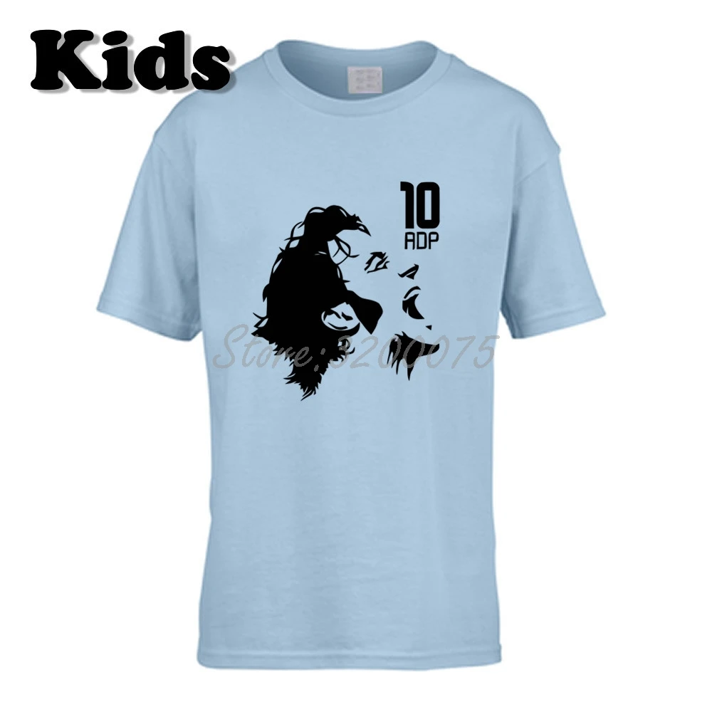 Детская футболка Alessandro Del Piero 10 Italy Legend, одежда, футболка, Молодежная Футболка с круглым вырезом для мальчиков и девочек, W19032910 - Цвет: 6