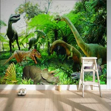 Пользовательские 3d Настенные обои для гостиной обои на заказ животные мир динозавр Королевство детская комната обои