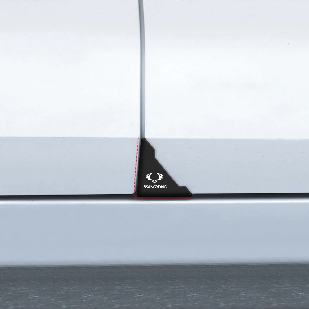 Car Door Corner Cover Bumper Sticker For Volvo RDESIGN T6 AWD S40 S60 S90 XC40 XC60 XC90 V40 V50 V60 V70 V90 Protector Parts