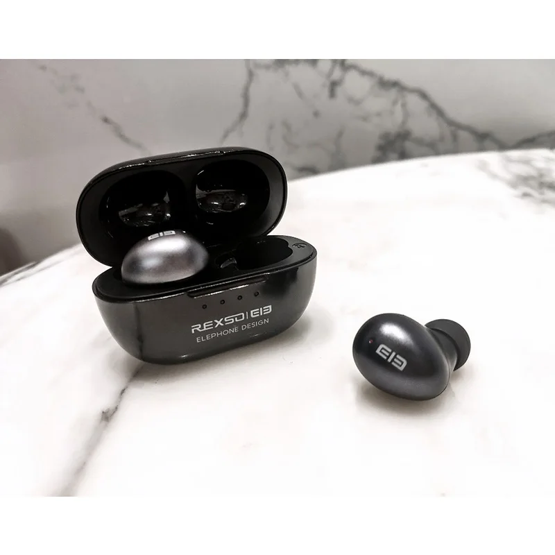 Elephone Elepods S TWS Bluetooth 5.0 Wireless Earphone Noise Cancelling Mic Low Latency Gaming Earbus Dual microphone call IPX5
