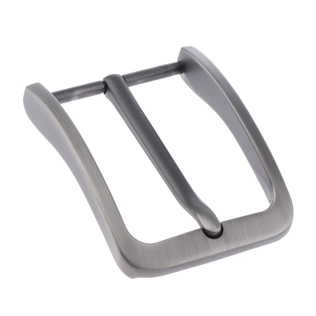 Mens Alloy Antique Belt Buckle Single Prong Rectangular Pin Buckle
