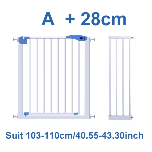 A plus 28cm Детские Безопасные ворота, Детская дверь, забор, столб барьер, защита лестницы, ворота, ПЭТ изоляция, фиксированная пластина, защита, Детская безопасность - Цвет: A plus 28cm