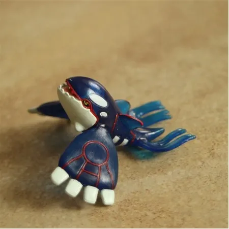 Оригинальные Аниме фигурки героев мультфильмов Kyogre маленького и большого