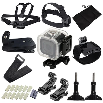 

New 15 in 1 For Gopro Hero 4/5/6 Session Waterproof Equipment Outdoor Shooting + Wearing Dress