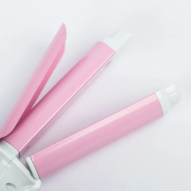 

Mini Bang Hair Curler Plastic Box Packaging Convenient Carriable Multi-functional Roll Straight Dual Purpose Plywood Manufacture