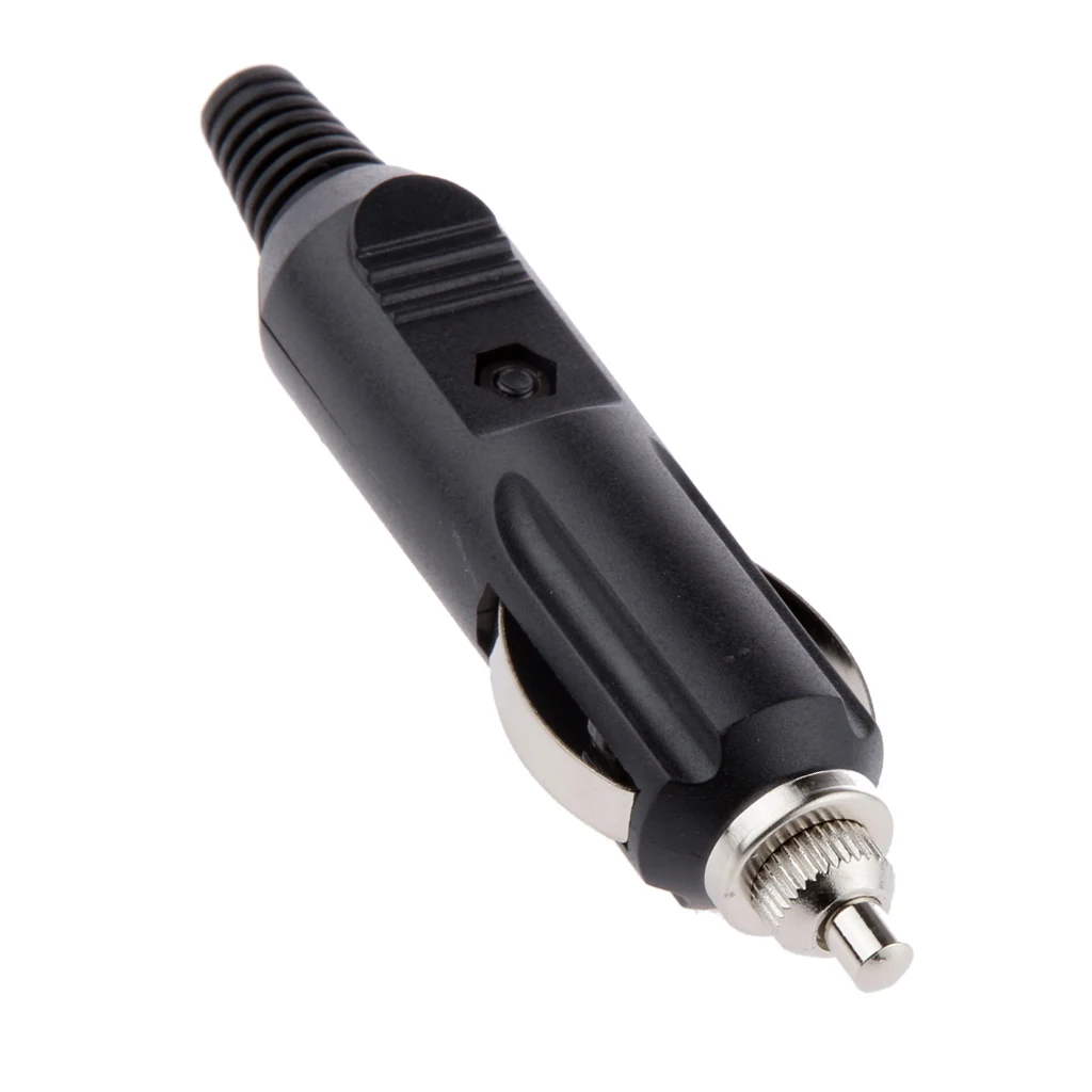 2x 12v Male LED Car Cigarette Lighter Power Socket Plug Connector 5A with Fuse