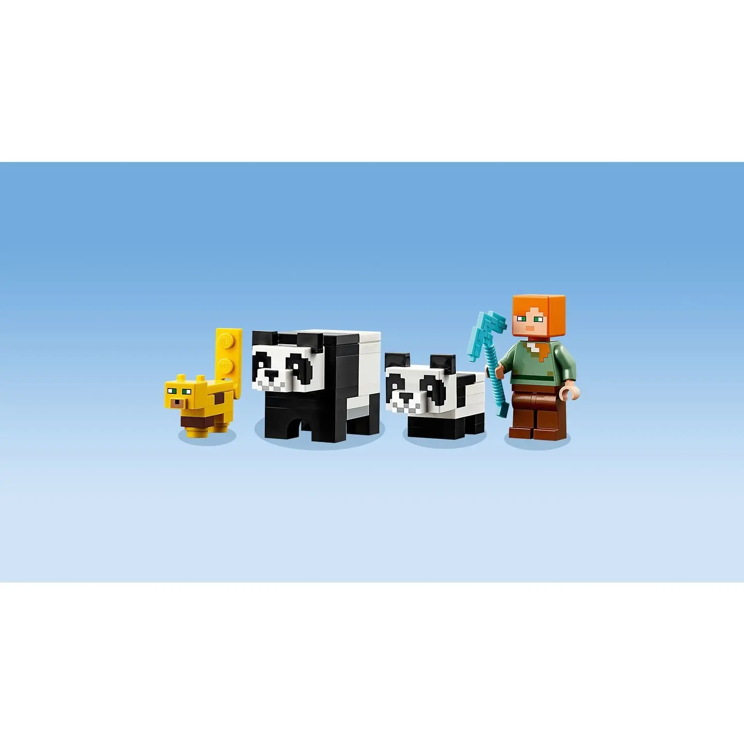 Designer Lego Lego Minecraft kennel panda 21158 Designer Lego Lego Minecraft kennel panda 21158