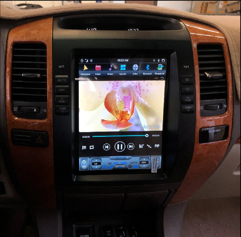 PX6 SIX CORE ] 10.4" Vertical Screen Android 9 Fast boot Navigation Radio  for Lexus GX 470 2003 2009|Car Monitors| - AliExpress