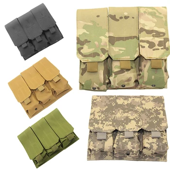 

Safety Combat Military Dump Pouch Gun Magazine Bag For AK Series Tactical Rifle Pistol Airsoft Magazine Pouch Three Tool Bags