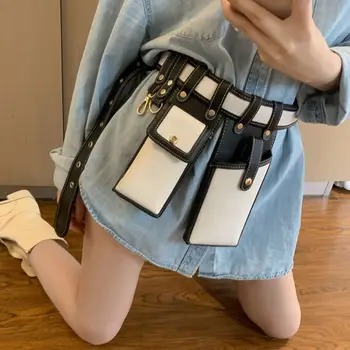 

Women Canvas Waist Fanny Pack Belt Bag Travel Hip Bum Chest Phone Pouch X7YA