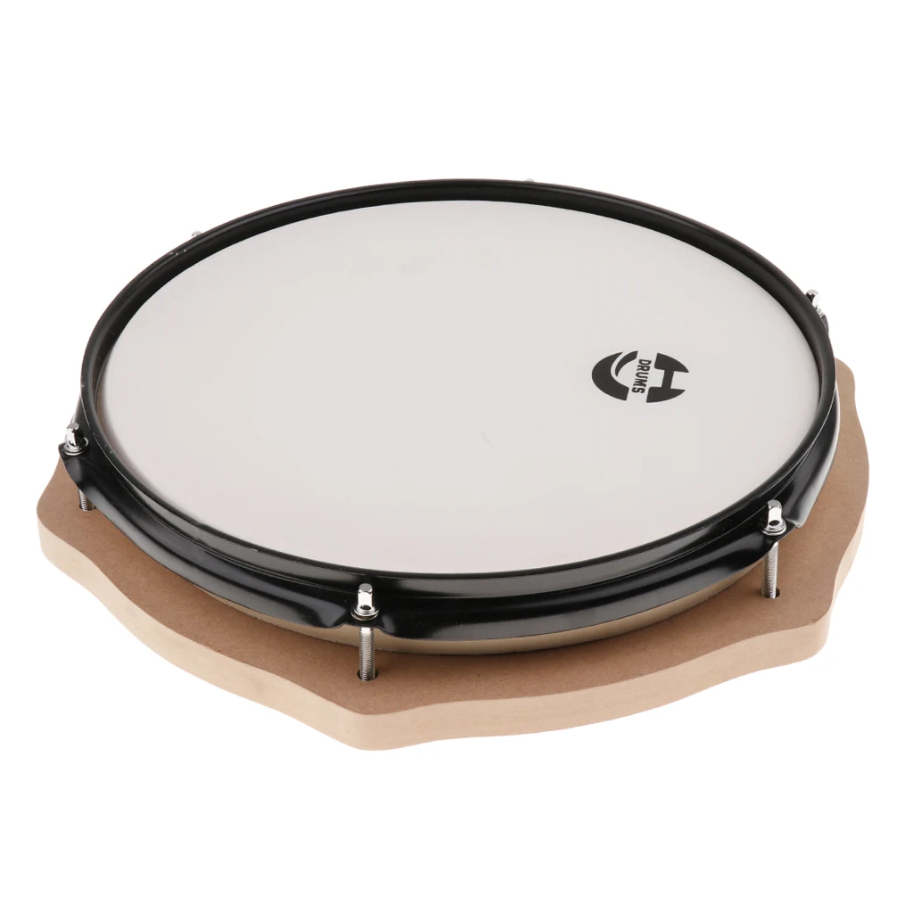 

Drum Practice Kit 12inch White Dumb Drum for Children Early Learning