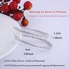 Simple Hoop Earrings With AAA Zircon For Women Jewelry Brincos Unique Clear Rhinestone Paved Rose Gold Color Jewelry Gift AE312 ► Photo 3/6